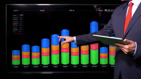 Sales Data  Vídeo Stock 202145156
