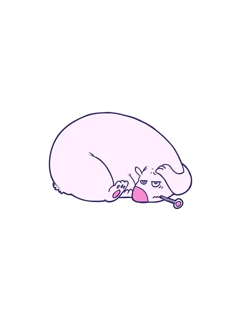 Sales flash animation of bear with a sore head Stock Footage 324356246