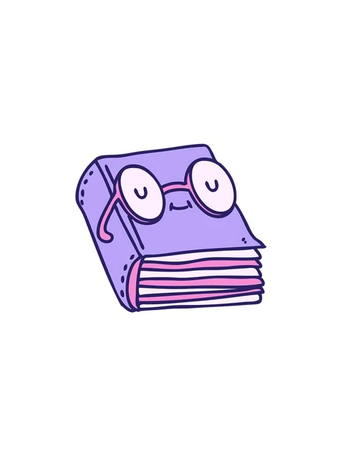Sales flash animation of cartoon of a book wearing spectacles Stock Footage 323598568