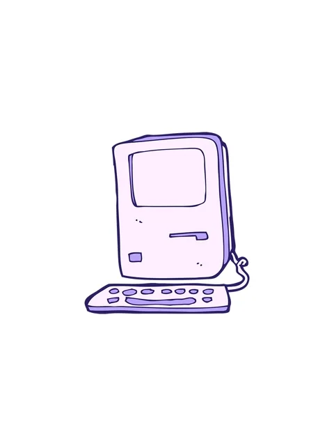 Sales flash animation of cartoon of computer Stock Footage 324330572