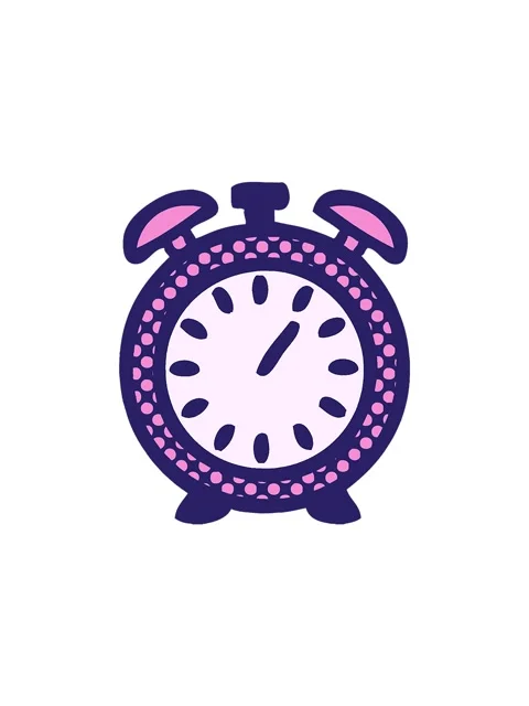 Sales flash animation of comic book style cartoon of a alarm clock Stock Footage 324149691
