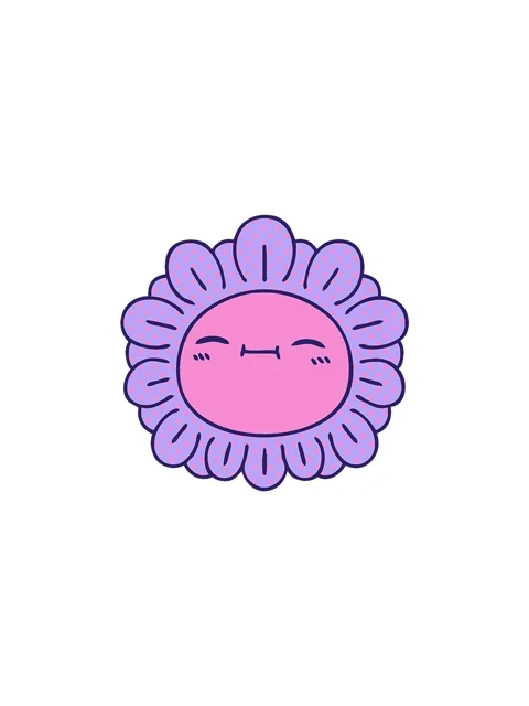 Sales flash animation of comic book style quirky cartoon flower Stock Footage 324183303