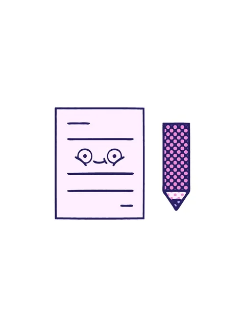 Sales flash animation of comic book style cartoon of a test paper Stock Footage 324254886