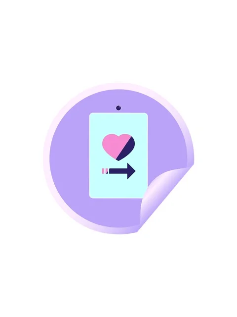 Sales flash animation of dating app on cell phone graphic vector illustrati.. Stock Footage 324443957
