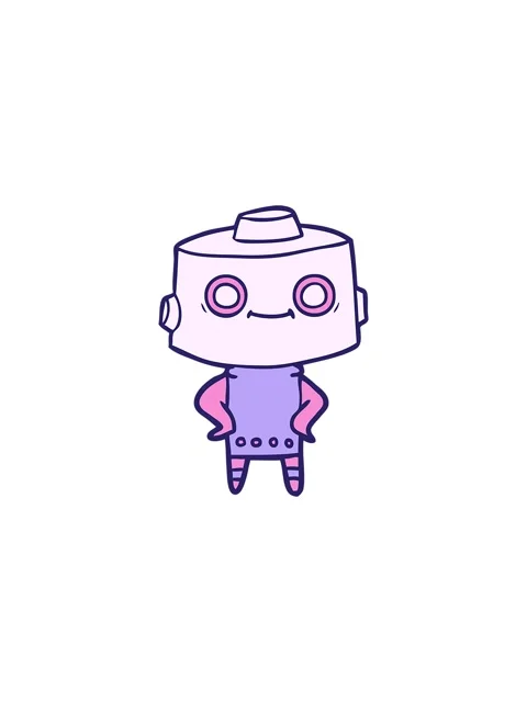 Sales flash animation of a doodle of an android Stock Footage 324184154