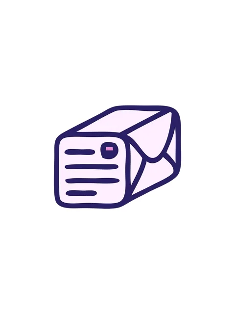 Sales flash animation of gradient shaded cartoon of a paper parcel Video stock 324070936
