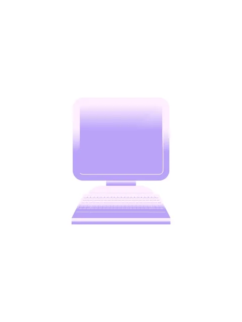 Sales flash animation of illustration of a computer in flat colour Stock Footage 324475357