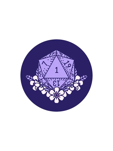 Sales flash animation of natural one dice roll with floral elements 動画素材 324138513