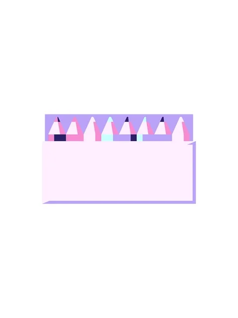 Sales flash animation of pack of coloring pencils graphic vector illustrati.. Stock Footage 324090241