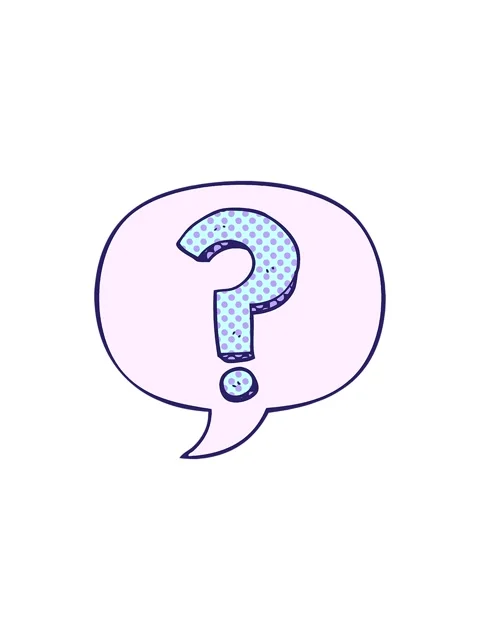 Sales flash animation of question mark and speech bubble Video stock 324083048