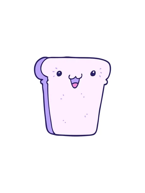 Sales flash animation of slice of bread design Stock Footage 324132663
