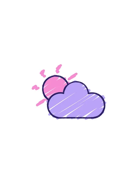 Sales flash animation of Storm Cloud Chalk effect Drawing Stock Footage 324443431