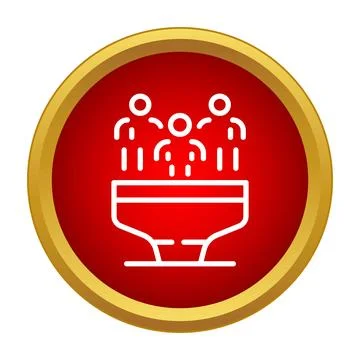 Sales funnel icon converting leads into customers Stock Illustration