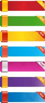 Sales headers Stock Illustration