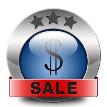 Sales icon Illustrazione stock