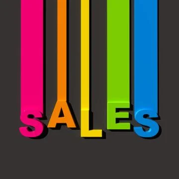 Sales Stock Illustration