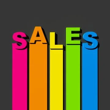 Sales Stock Illustration