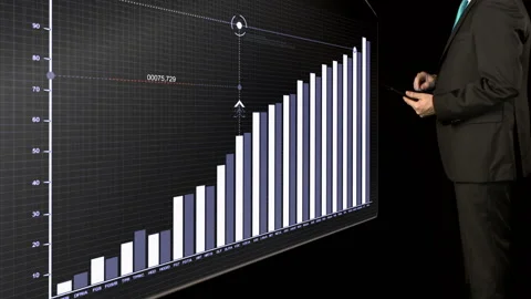  Sales Infographics Screen 1 스톡 동영상 210211463