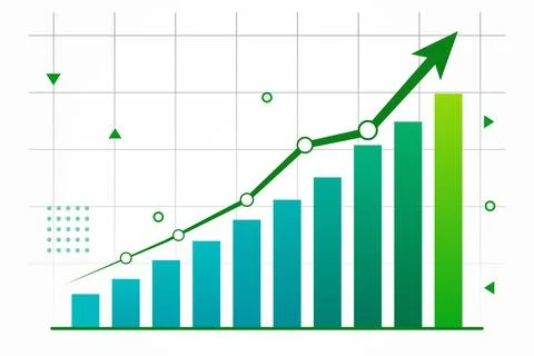 Sales Performance Illustrazione stock