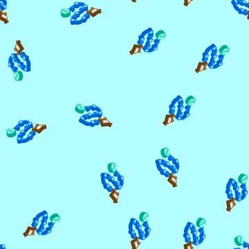 Sales process business process isometric icon seamless pattern 스톡 일러스트