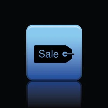 Sales tag icon web Stock Illustration