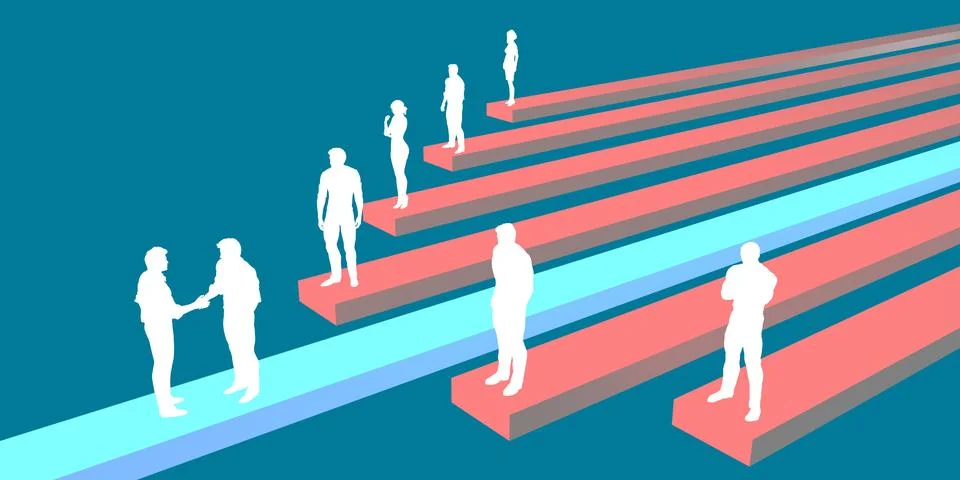 Sales Technology Stock Illustration