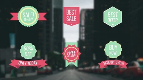 Sales Titles Stock After Effects