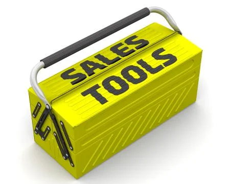 Sales tools Ilustração Stock