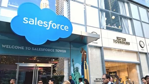Salesforce Tower Manhattan Stock Footage 91303390