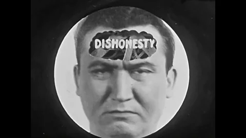 A salesman that is dishonest and disloyal will not be a successful salesman. Stock Footage 93332574