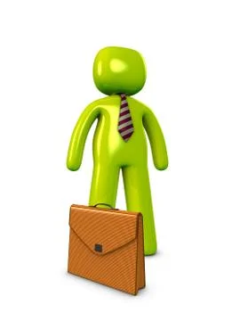 Salesman Ilustración de archivo