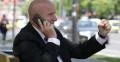 Salesman Using Telephone Victory Sign Happy Success Satisfaction Financial Win 4k or 4k+ Resolution