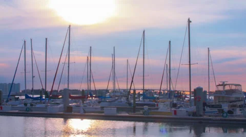 Saliboats Stock Footage 34440009