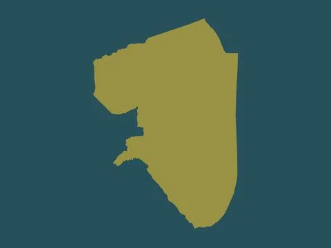 Salima, Malawi. Solid color shape 스톡 일러스트