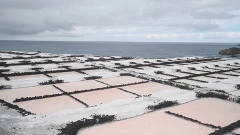 Salinas de Fuencaliente Stock Footage 255484577