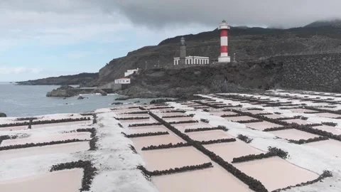 Salinas de Fuencaliente Stock Footage 255484594