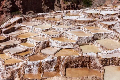 Salinas de Maras Stock Photos