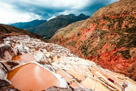 Salinas de Maras Stock Photos