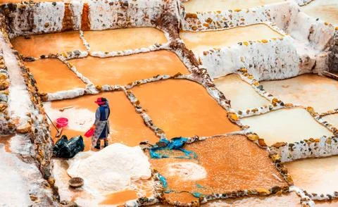 Salinas de Maras Stock Photos