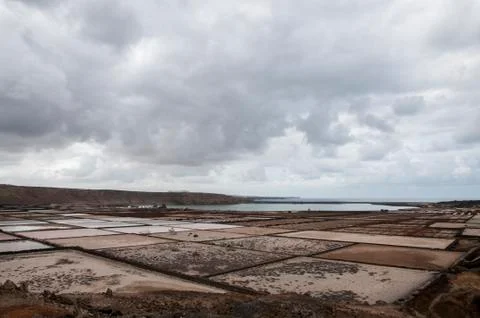 Salinas lanzarote Stock Photos