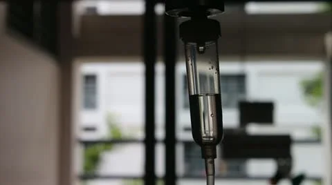 Saline bottle water Stockbeeldmateriaal 20454868