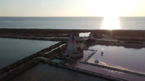 Saline di Marsala Vidéo 140993995