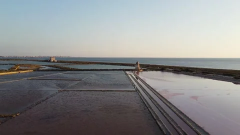 Saline di Marsala Vidéo 140995148