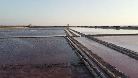 Saline di Marsala Vidéo 140995558