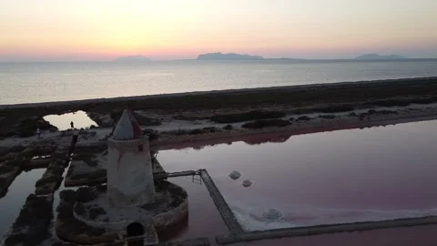 Saline di Marsala Vidéo 140995885