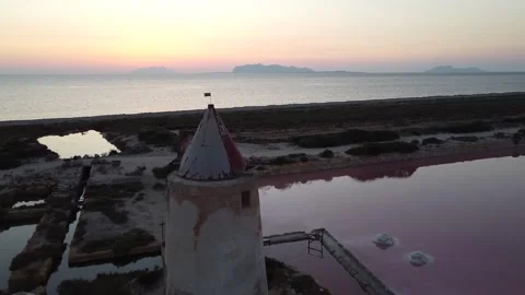 Saline di Marsala Vidéo 140996071