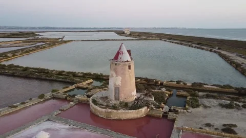 Saline di Marsala Vidéo 140996363