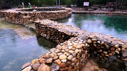 Saline​ Hot Spring Stock Footage 256639714