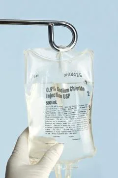 Saline IV Stock Photos