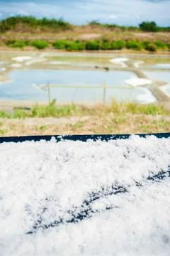 Saline with water Stock Photos